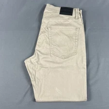 Lucky Brand Pants 410 Athletic Straight 34 x 30 Sandstone Khaki Cotton MSRP $99