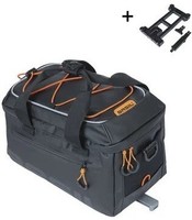 GepäCkträGertasche Basil Miles Tarpaulin Mik 7 Liter 30 X 19 X 16 Cm - Schwar...