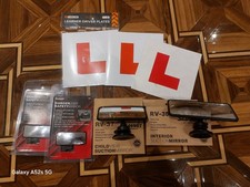 Learner Driver Pack L Plates Mirrors