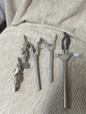 5 Vintage Fisher Castaloy Lab  tools