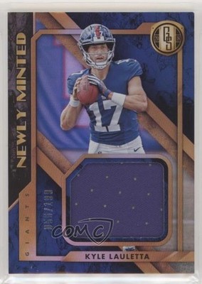 2018 Gold Standard Newly Minted Memorabilia /199 Kyle Lauletta #22 Rookie RC gn1