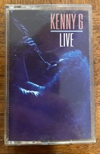 Kenny G - Kenny G Live - cassette. Jazz. Smooth jazz. Easy listening.