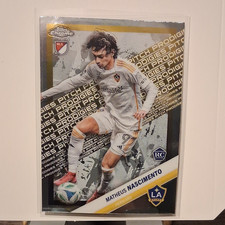Topps Chrome 2025 Pitch Prodigies Matheus Nascimento #179 LA Galaxy MLS Soccer