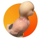 fenton glass duck figurine