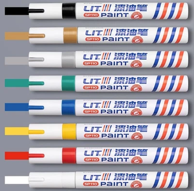 Tombstone Marker Pen for Restoring Faded Grave Inscriptions,Stone Touch-up Pens - Image 1 of 4