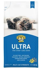  Ultra Natural Clumping Clay Cat Litter, Unscented, 35 lb Bag