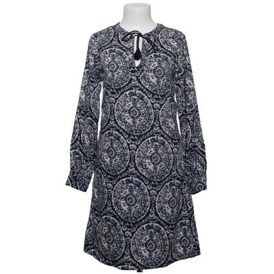 Lanidor, Kleid, Größe: S, Blau/Weiß, Baumwolle/Polyester, Medaillon, Damen #Lve