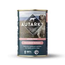 Autarky Grain Free Wet Dog Food - Succulent Salmon Rich in Protein - 24 X 395g 4.08 per kilo