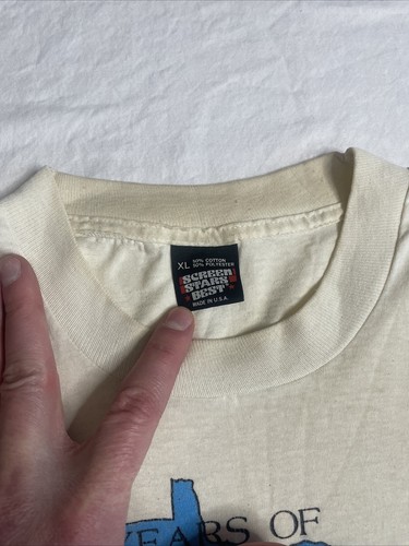 vtg t shirt single stitch MN Division Of Forestry 75 Years Screen Stars XL - Picture 3 of 14