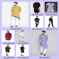 Mens Kurta only New Fabric Kurta Home wear Fashion Shirt Mens Kurta Cotton Cloth