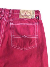 LUCKY BRAND Lower Rise Skinny Women’s Red Jeans MADE IN USA (size 6/28)
