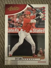 Shohei Ohtani 2020 Panini 3 Baseball Card Lot Los Angeles Angels Absolute Prizm