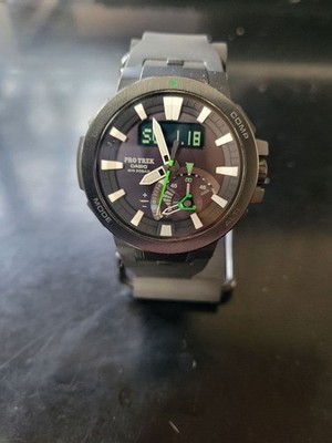 Casio PRW-7000 Protrek Solar Armbanduhr Gummi echt original fast unbenutzt