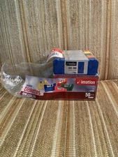 Imation Rainbow Diskettes 2HD 1.44MB 3.5" Floppy Disks, 25 Pack. Opened Box
