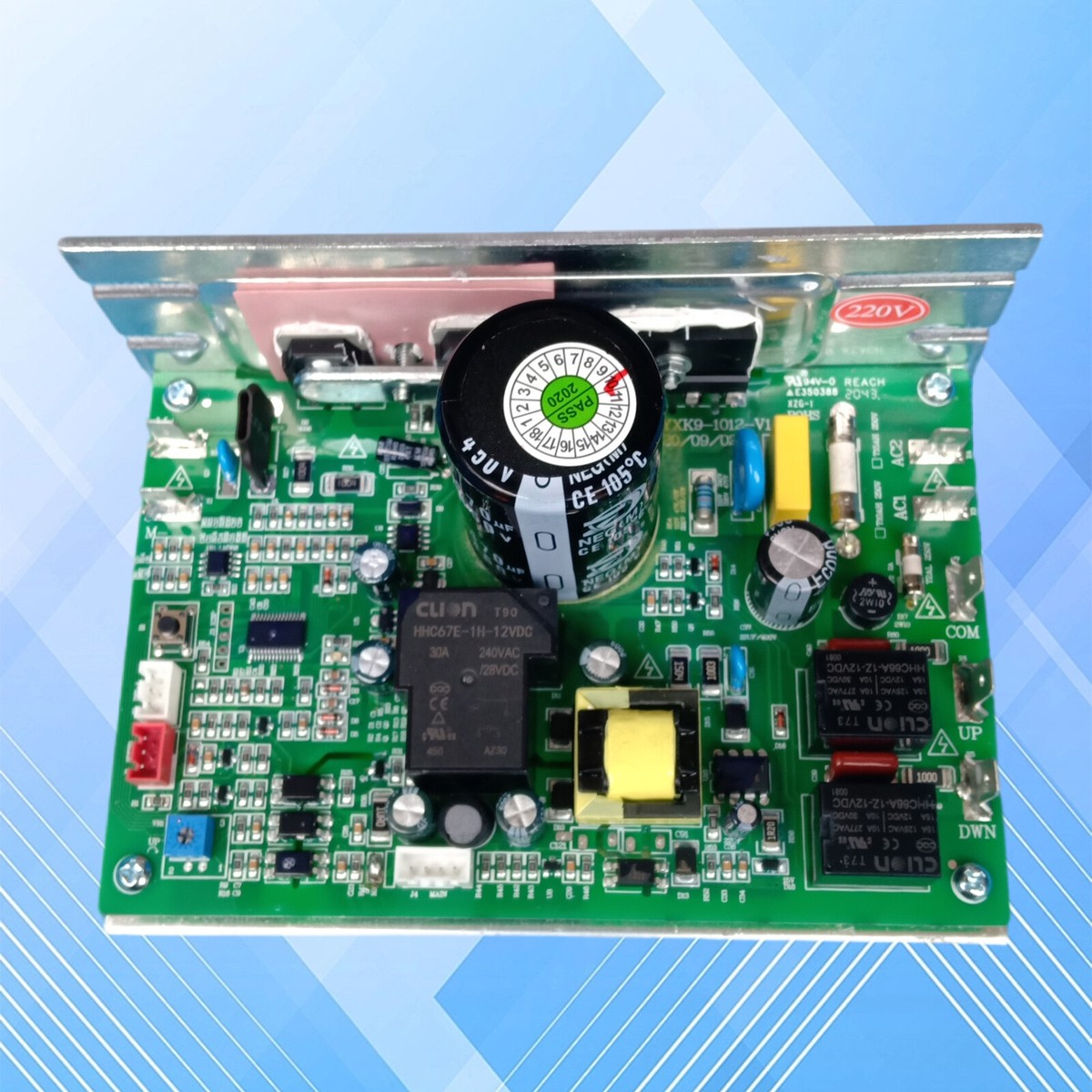PCB ZYXK9 1012 V1.3 Treadmill Motor Controller PCB ZYXK9 012B V1.1