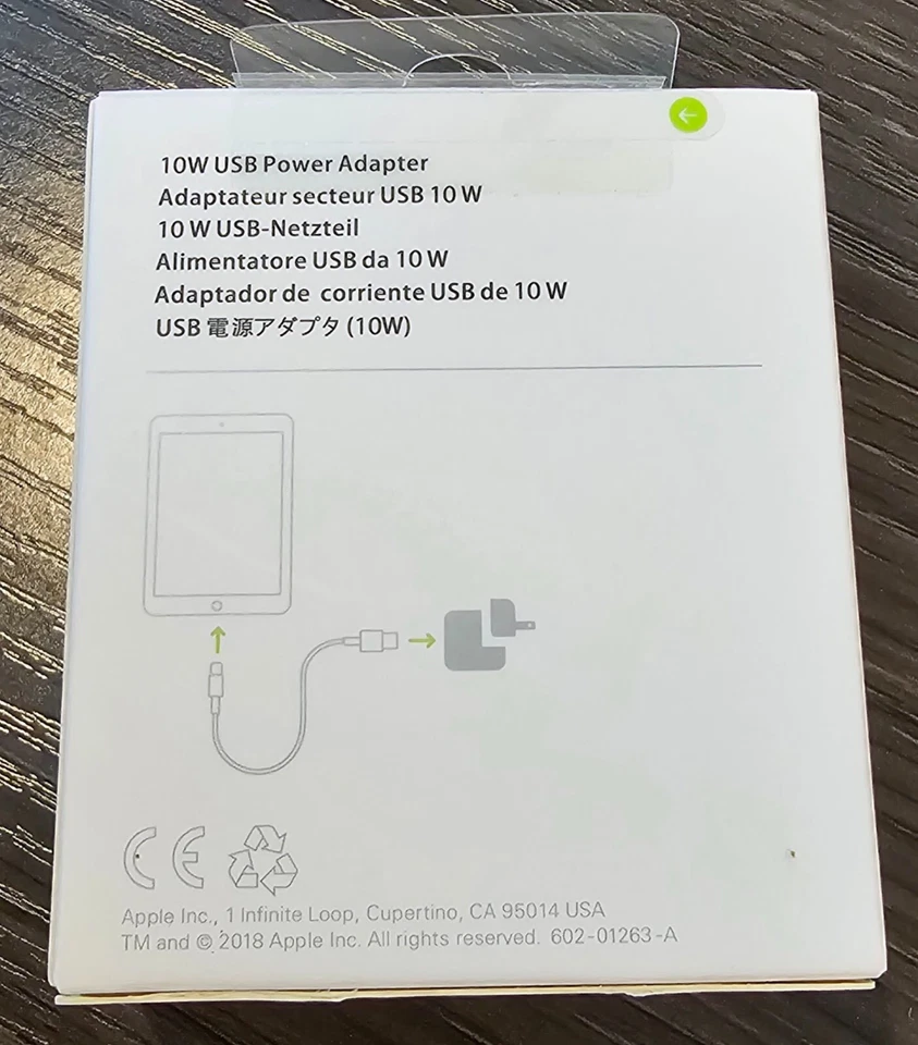 Apple 10W USB Power Adapter -  White Brand New! MD359CH/A - Image 4 of 4