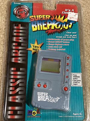 Atari MGA Super Breakout Handheld Electronic Video Game SEALED Vintage 1997