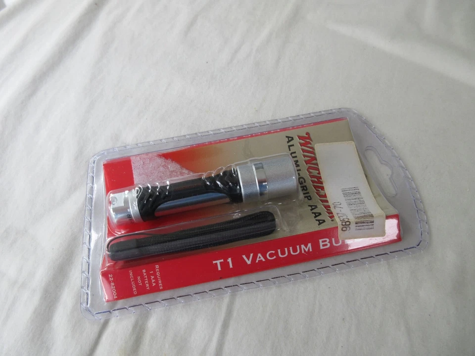 NUEVO~~WINCHESTER ALUMINIO-GRIP AAA UNA MANO LUZ PUNTO A INUNDACIÓN~~!! Foto 2 de 4