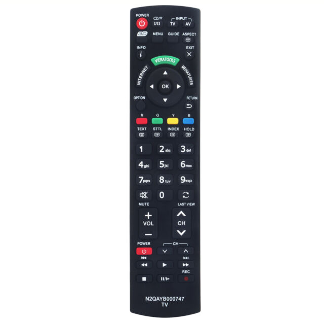 New N2QAYB000747 Remote for Panasonic TV TH-L42ET5A TH-L42ET5Z TH-L47ET5A New N2QAYB000747 Remote for Panasonic TV TH-L42ET5A TH-L42ET5Z TH-L47ET5A