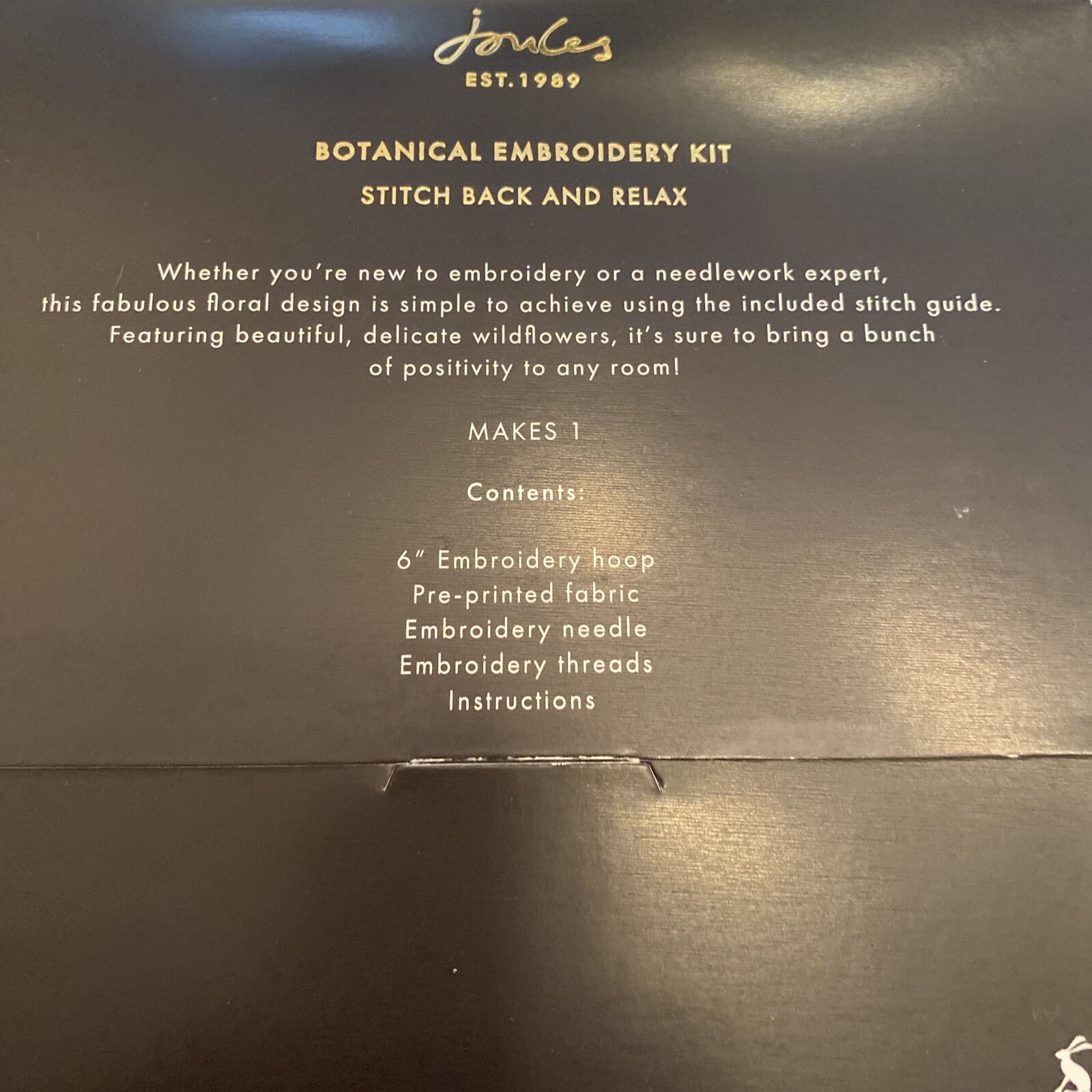 Joules 2354 Embroidery Kit for sale online eBay