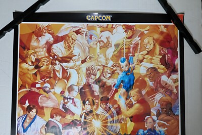 Game Official Promo Poster Capcom vs. SNK Millennium Fight 2000