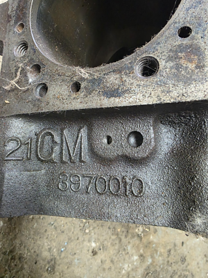 なっかん 1969 3970010 Engine Block HW Corvette 350/350HP Camaro Z28