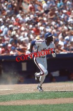 MOOKIE WILSON - NEW YORK METS - Vintage 35mm Baseball Slide 3.26b