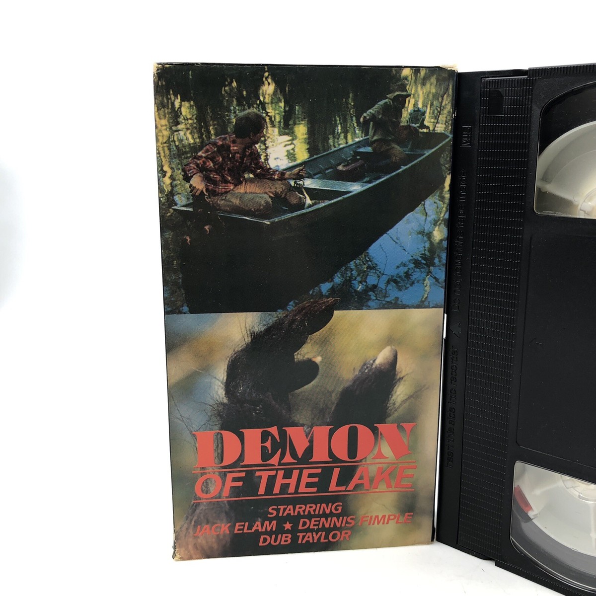 オマー・ハキム「レット・イット・フロー」VHS Demon Of The Lake VHS VCR Tape Video OOP Scary Horror Cult Jack