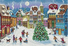 Cross Stitch Kit By Panna - WINTER WONDERLAND