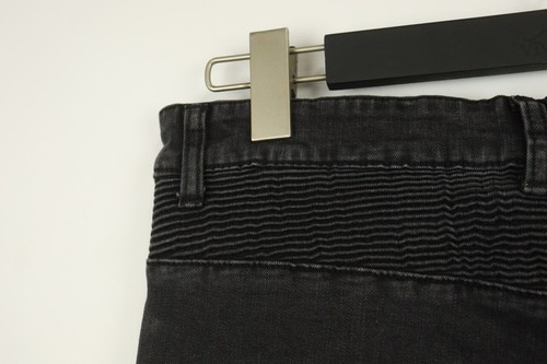 BALMAIN Gray Wash Denim Skinny Fit Distressed Jeans Size 34 - Picture 18 of 22