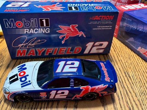 #12 JEREMY MAYFIELD MOBILE 1 RACING 2001 FORD TAURUS NASCAR Action 1:24 Diecast - Picture 3 of 10