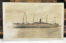 Los Angeles Steamship Co LASSCO Antique Photo Postcard vintage C1920s