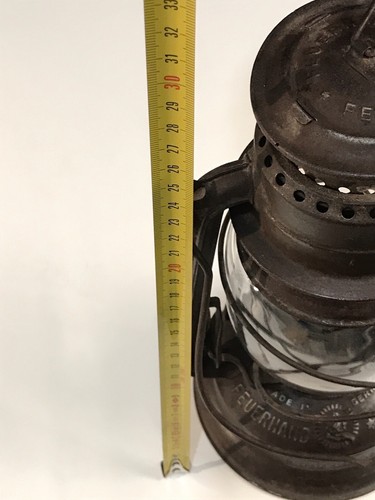 Alte Petroleumlampe Sturmlampe Feuerhand 270 Superflam germany - Bild 11 von 11