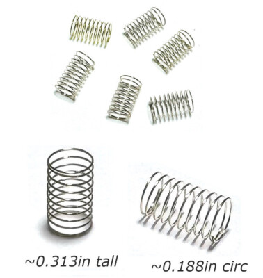 Slot Car Spring Kit 6pc BTO TYCO CURVEHUGGER HP2 HP3 Pick Up Shoe Springs Slot Car Tune Up ...
