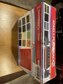 Atari Flashback 2 Classic Game Console 40 Built In Games 2 Controllers in Box