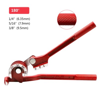 180° 3 in 1 Manual Copper Pipe Bender Tube Bending Machine Woodworking Tools