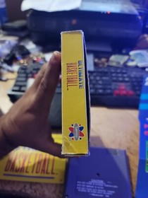 Ultimate Basketball NES Nintendo Complete CIB Very Good Condition With Poster