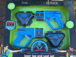 black series electronic laser tag set