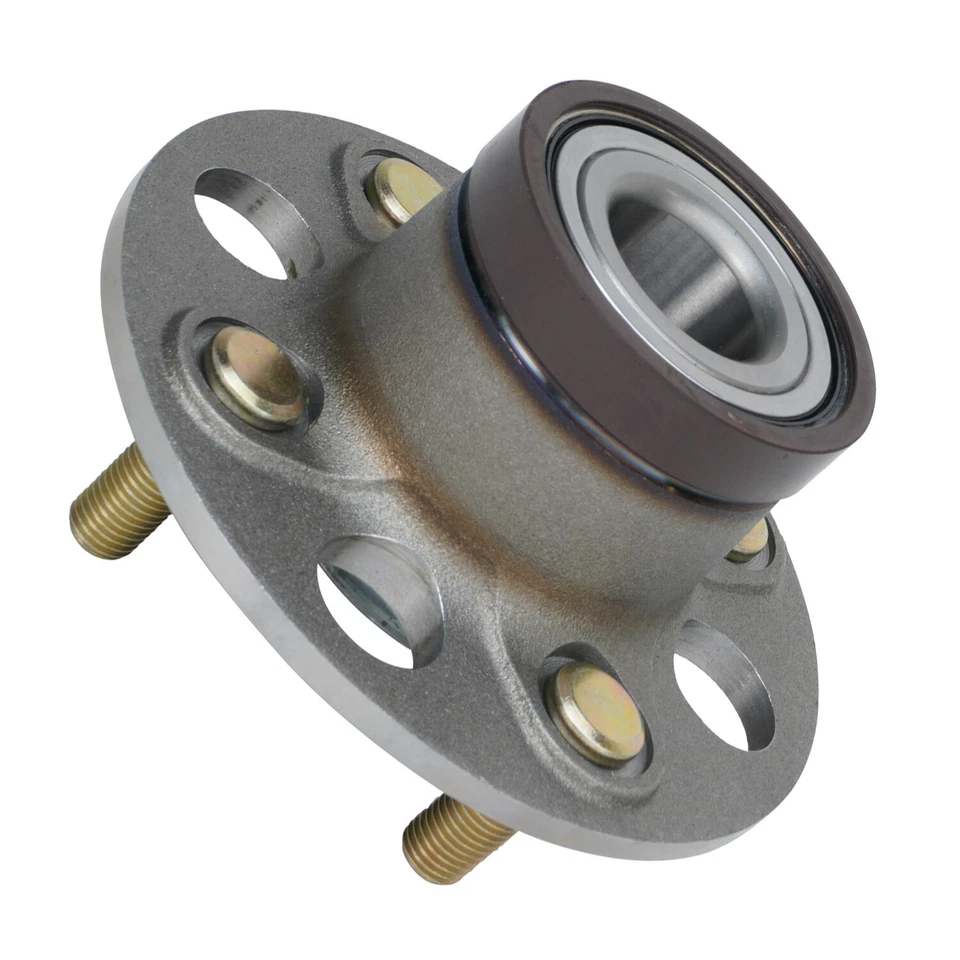 Par de cojinetes de rueda trasera y conjunto de buje para Honda Fit Insight 2007-2013 con ABS Foto 4 de 4