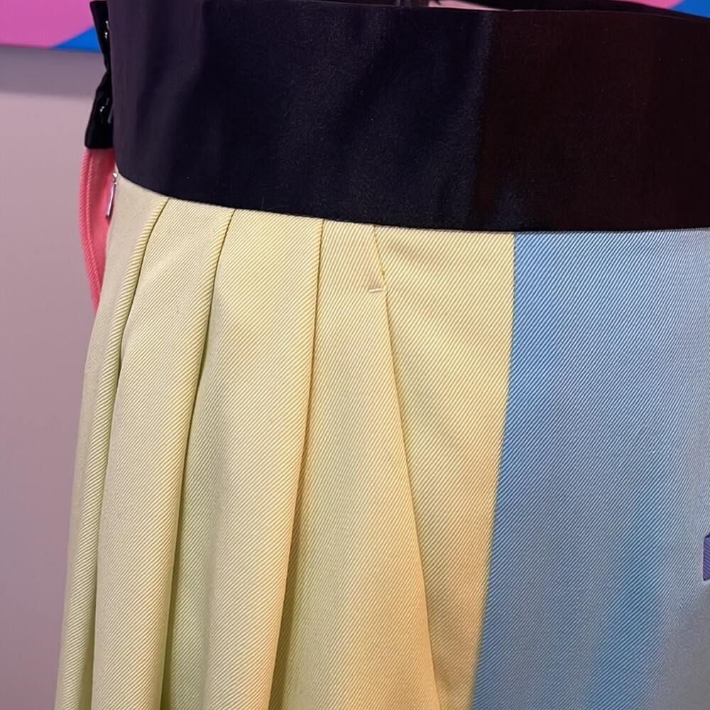 Marc Jacobs 9.12.2018 Runway Color Block Wide Leg Pants NWT Marc Jacobs 9.12.2018 Runway Color Block Wide Leg Pants NWT