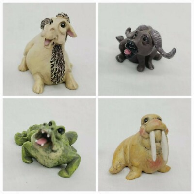 Pete Aapit Lot Of 4 Animals Figures Holy Herd Noah's Ark Alligator Camel Walrus 