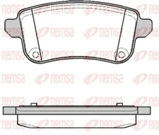 Remsa 1387.10 brake pad set, disc brake for Renault