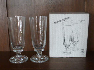 2 Eiskaffee Gläser Eiscafegläser Sophienthal by Rosenthal