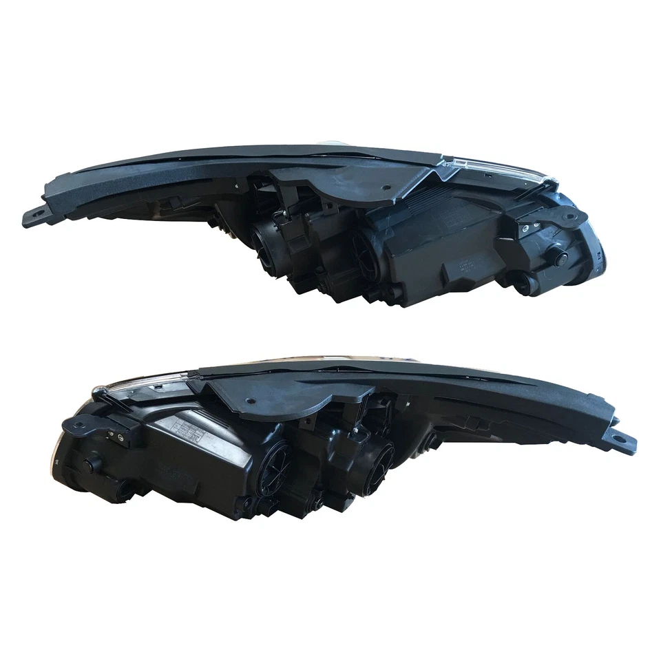 For 2015 2016 2017 Hyundai Sonata Headlights Driver Passenger w/ Bulbs no LED 2p - Image 3 of 4