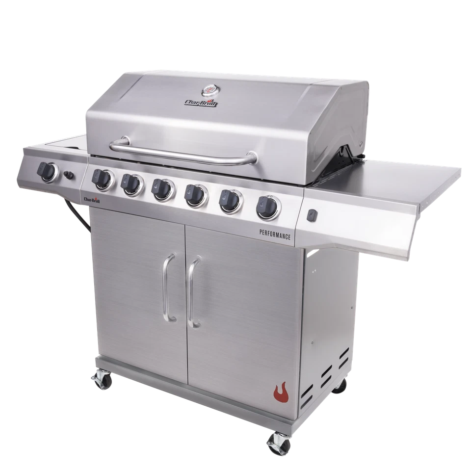 Char-Broil Performance Series 55000 BTU 6-Burner Propane Gas Grill - Image 2 of 4