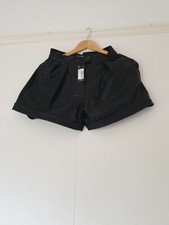 Women faux lether Shorts size 8
