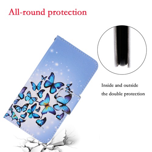Butterfly Phone Case For Samsung A12 A22 A32 A52 A72 S8 S9 S10 S20 S21 S22 A70 - Picture 2 of 8