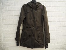 O'neill santacruze freedom series ski jacket womans xs grey military style #15