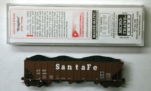MTL S Micro-Trains 5.89 Special Run Santa Fe 90 toneladas tolva ATSF 179480 | Zustand: New