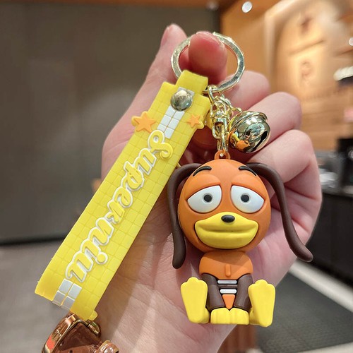 Toy Story Characters 3D Rubber Keychain Keyring Bag Charm Backpack Car Keyring - Picture 16 of 40
